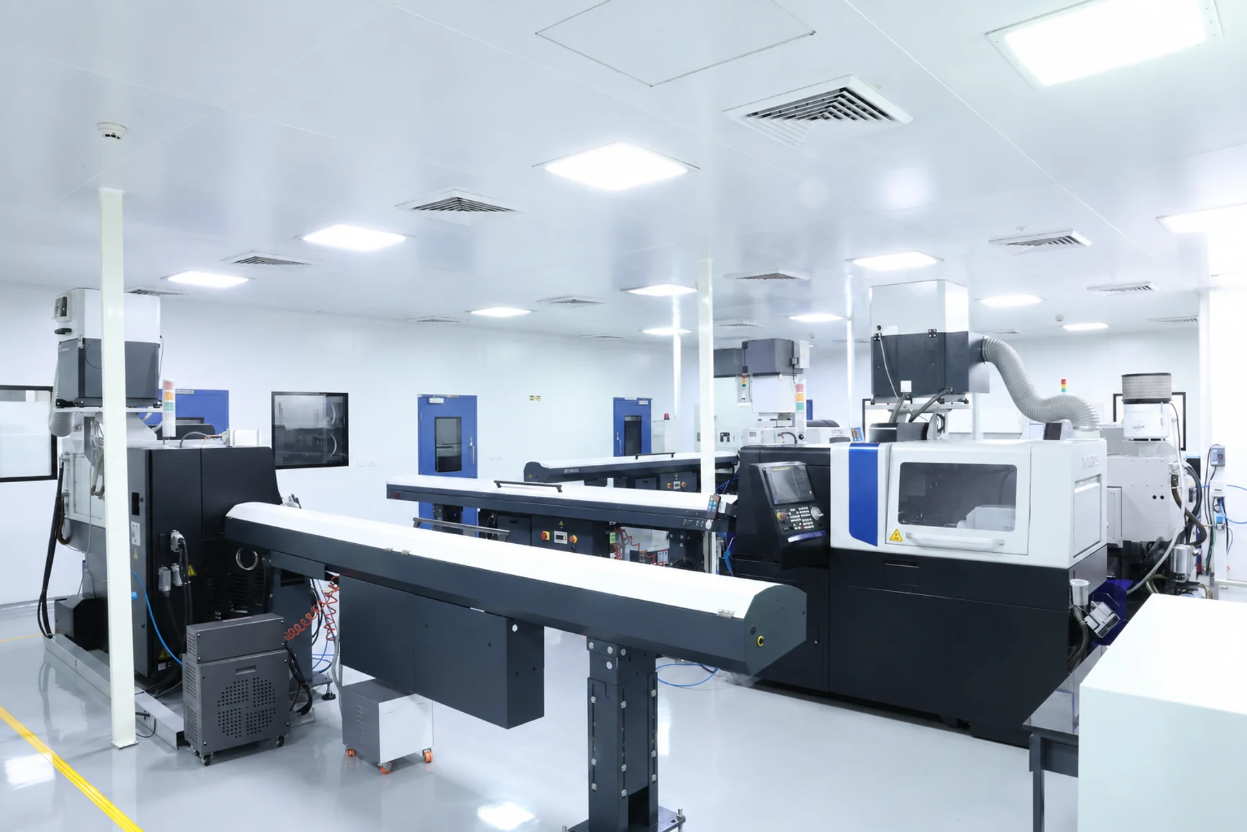 Sliding-head machining centres cutting implant bodies at Kamal Medtech