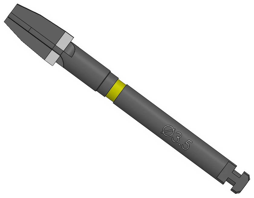 Cortical drill, Ø3.50 mm, AK Series Surgical Kit