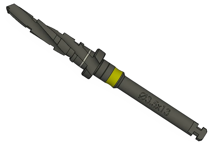 Step drill, Ø3.50 × 13 mm, IP Series Premium Surgical Kit