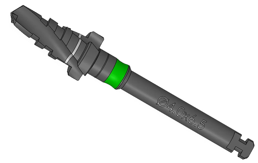 Step drill, Ø4.00 × 6.5 mm, IP Series Premium Surgical Kit