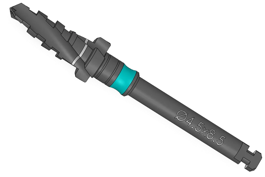 Step drill, Ø4.50 × 8.5 mm, IP Series Premium Surgical Kit