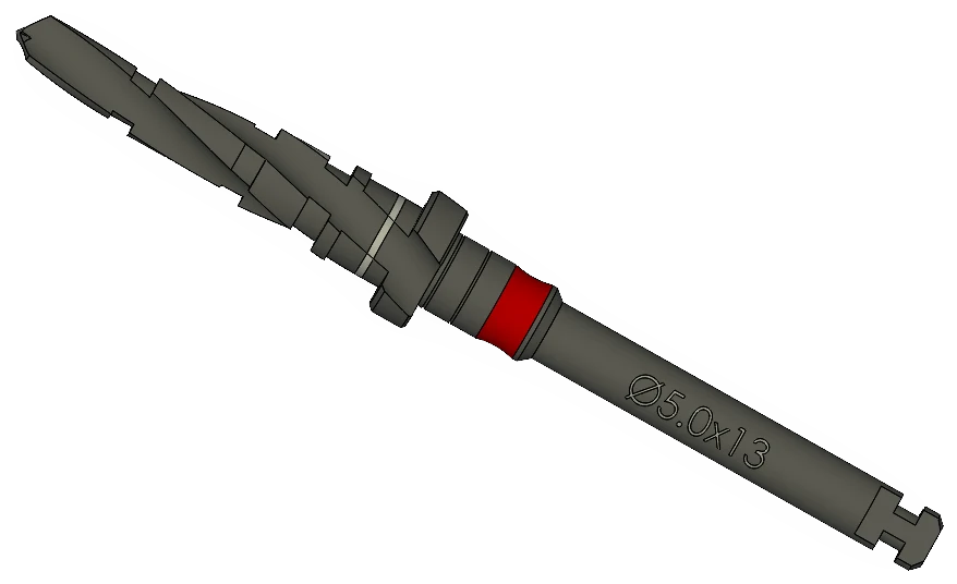 Step drill, Ø5.00 × 13 mm, IP Series Premium Surgical Kit