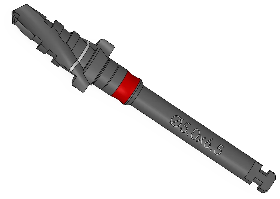 Step drill, Ø5.00 × 6.5 mm, IP Series Premium Surgical Kit