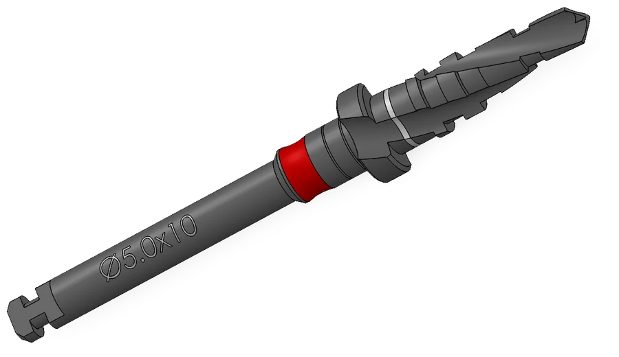 Step drill, Ø5.00 × 10 mm, SP Series (S-Fix Pro) Surgical Kit