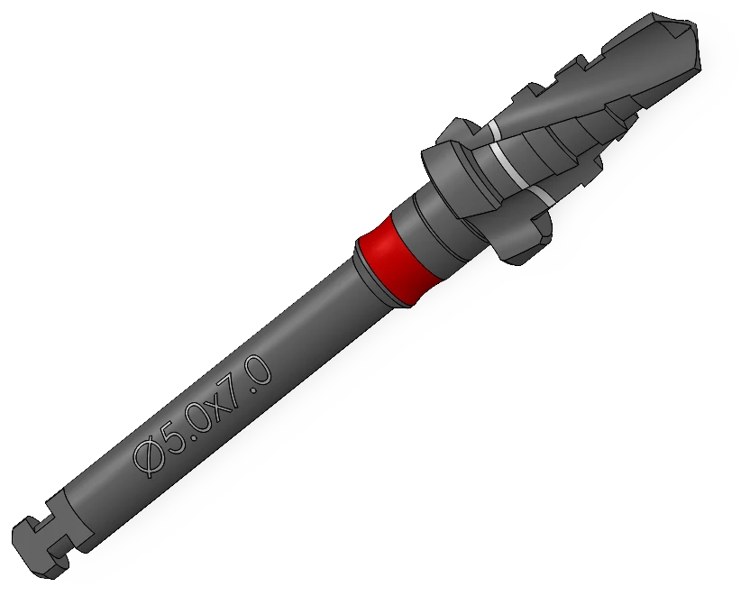 Step drill, Ø5.00 × 7 mm, SP Series (S-Fix Pro) Surgical Kit