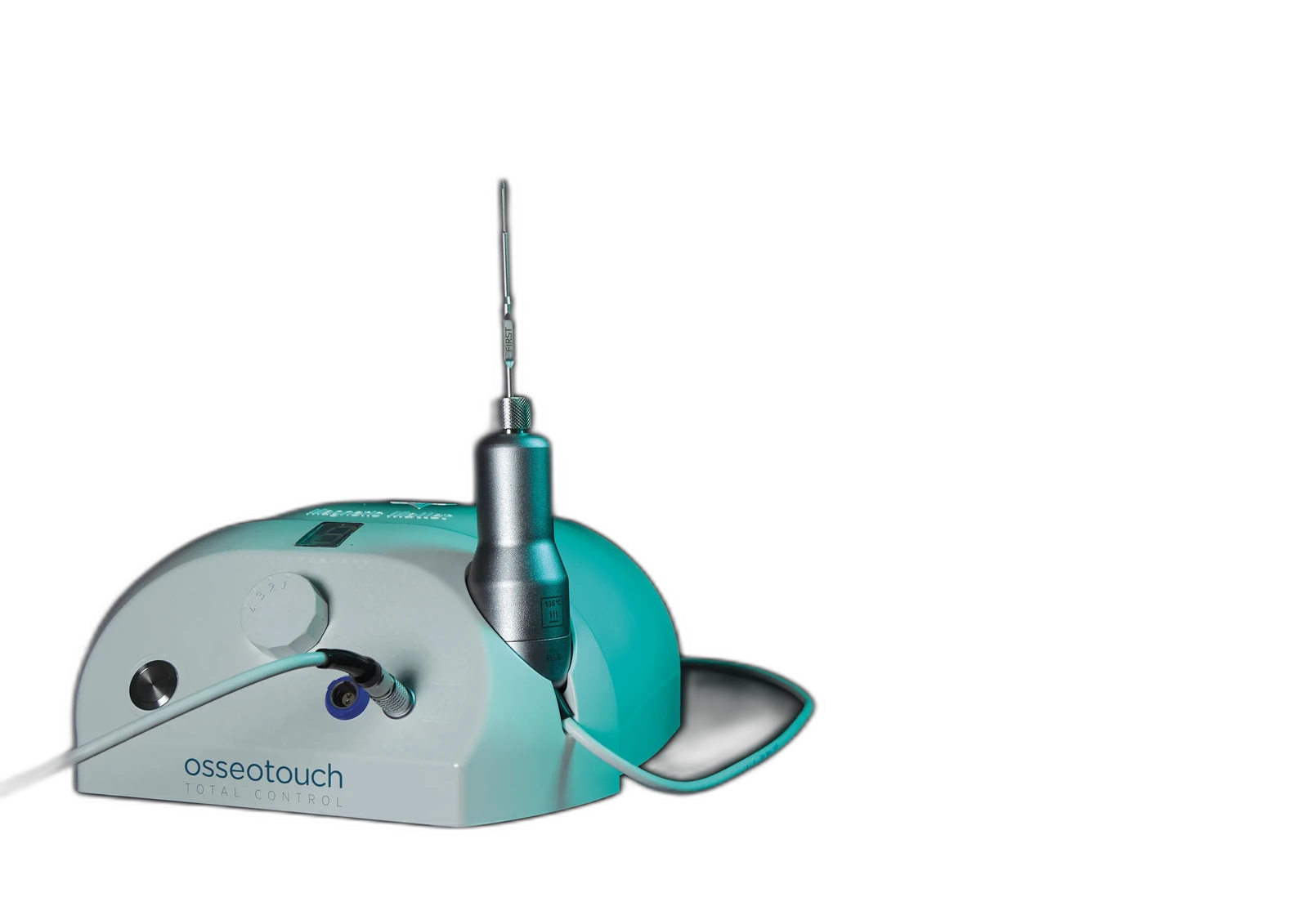 Osseotouch magnetic mallet handpiece and console