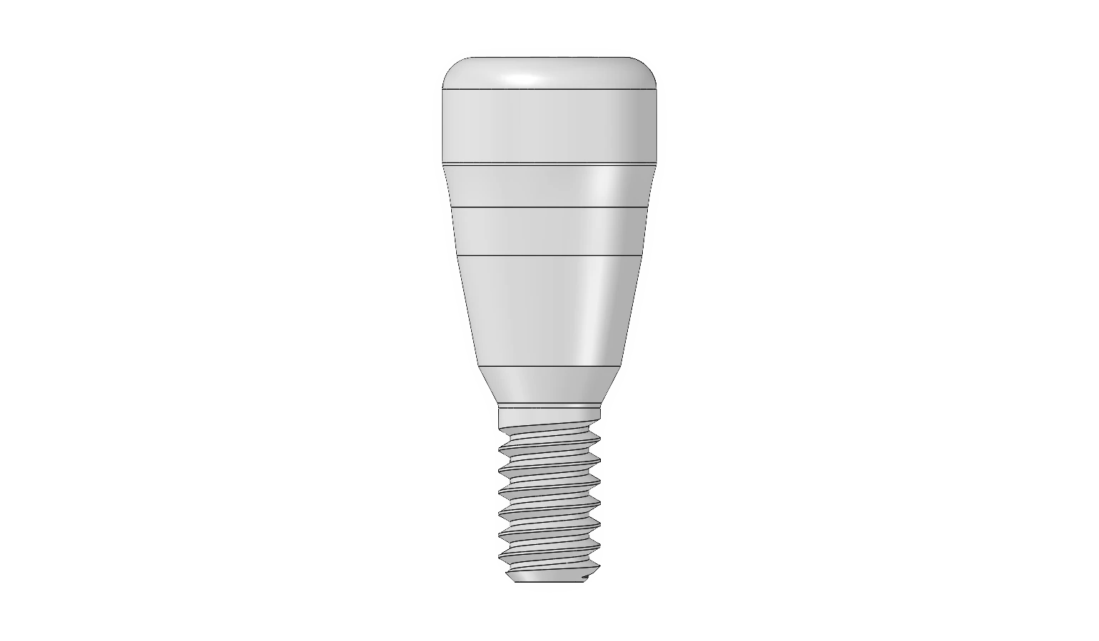 K healing abutment Ø4.0 × 2 mm