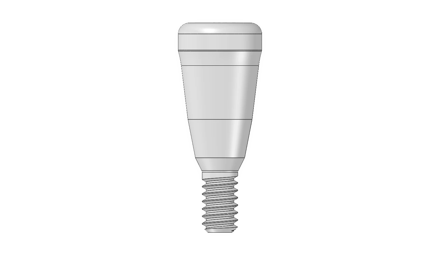 K healing abutment Ø4.5 × 4 mm